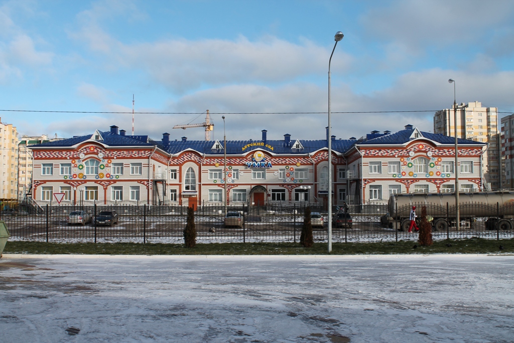 Детский сад УмкаКровля, межэтажные перекрытия, фасады